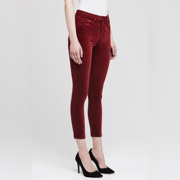L'AGENCE Women's Skinny Jeans - Deep Red